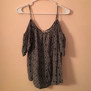 one clothing Black and White Top